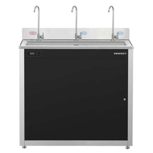Distributeur d'eau commercial Rem en acier inoxydable avec filtration en 3 étapes et chauffage intégré pour bureau et école - Product Image 5