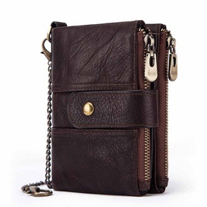 Hotsell Boshiho Genuine Leather Purse Bifold Men <b>RFID</b> <b>Blocking</b> <b>Wallet</b> - Product Image 1