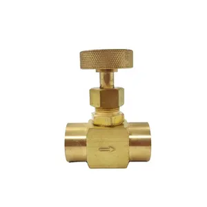 Brass Material Lpg Propane Needle Valve Gas Needle Valve