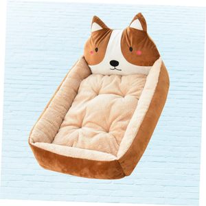 Vente en gros OEM disponible, logo personnalisé, lit confortable pour chat en fibre solide, imperméable, respirant et moelleux - Product Image 1