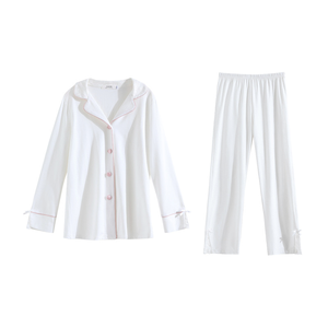 女童 3/4 袖睡衣套装 春秋季超细纤维面料睡衣 轻便透气 2 件套家居服 - Product Image 6