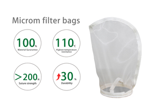 Type # Les sacs filtrants en nylon 03 conviennent à la filtration des liquides tels que la colle, l'encre, la peinture, la peinture au latex, les revêtements et autres fluides. - Product Image 2