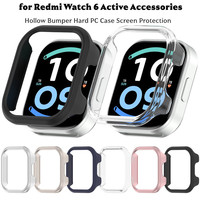 Coque de protection ultra-fine en PC creux pour Xiaomi Redmi Watch 6 Active, protection pour montre connectée Redmi Watch 6 Lite, accessoires
