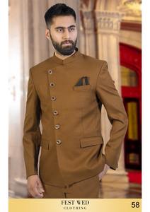 Ensemble de costume formel pour homme avec gilet et pantalon blazer classique conçu pour les cérémonies de mariage, les fêtes et les professionnels - Product Image 2