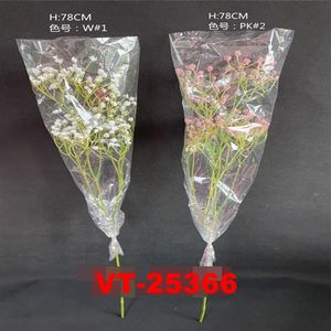 Nuevo Ramo de Gypsophila de Plástico de 48 cm (Paquete de 5) para el Día de la Madre, Pascua, Navidad, Regreso a Clases, Año Nuevo Chino, San Valentín, Halloween 2025 - Product Image 4