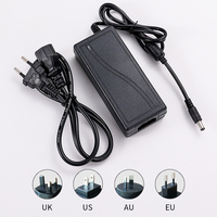 ESANN DC12V 5A Desktop-Netzteil Adapter Konverter Transformator mit 5,5x2,5/2,1mm Buchse für 5050 3528 LED-Streifenbeleuchtung