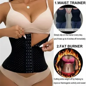Ceinture de maintien post-partum pour femme avec design corset pour un ventre plat et un soutien du tronc - Product Image 5