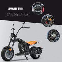 Wholesale 60v 3000w haché brushless 17 pouces fat Tyre électrique hors route scooter grand siège CEE & COC certification
