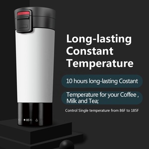 Redsalmon-taza de viaje con Control de temperatura, taza de café inteligente calentada con 10 horas de duración, mantiene el calor para leche, té y agua - Product Image 4
