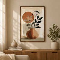 Peinture à l'huile Art Déco blanche 100% faite à la main sur toile de coton 450 GSM avec cadre, taille et design personnalisés pour usage domestique et commercial