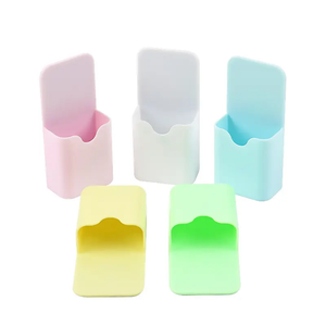 Xinhongchang Office Stationery Organizer Plastic Strong Suction Magnet <b>Whiteboard</b> Marker Pen Holder Clock 2-Magnetic Desktop - Product Image 3