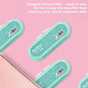 LOGO Customize Health Dental Floss Compact Specialized Floss Case Portable Dental Floss Pick