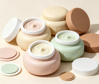 Pots à crème style béret, contenants pour baume nettoyant, pots pour masque de boue et emballages cosmétiques pour masque de nuit