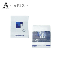 Étiquette de vêtement en tissu personnalisée de marque APEX, logo, coton, jacquard, satin, textile, étiquette tissée, couture, étiquettes tissées pour t-shirt