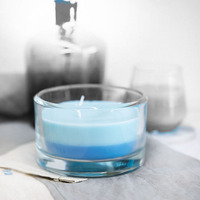 Bocal en verre, parfum personnalisé, décoration intérieure, cire de paraffine, fabrication mécanique, bougies parfumées classiques pour les fêtes, 100g, aromathérapie