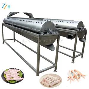 High Quality Chicken Feet Clean Machine / Chicken Feet Cleaning Machine / Chicken Feet Skin Peeling Machine