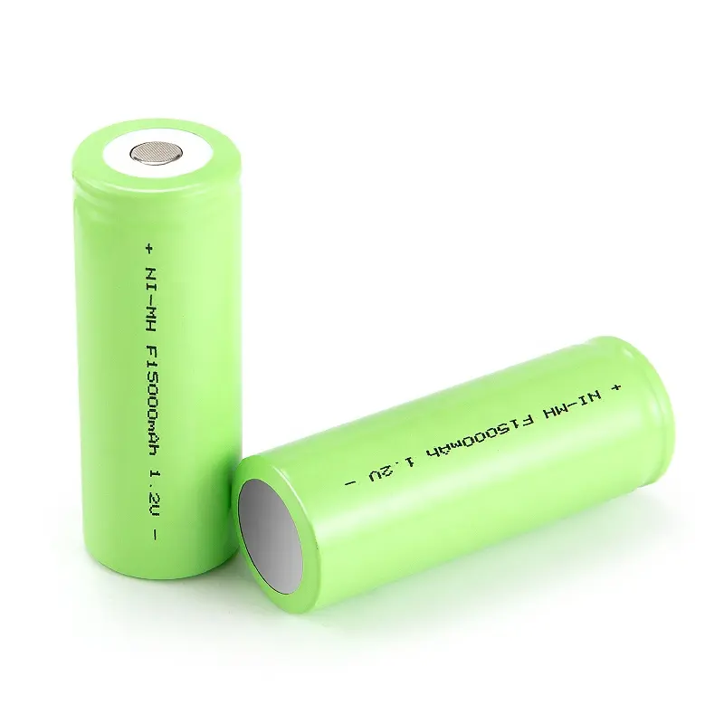 Long Power Capacity 15000mah 1.2v F Size Nimh Rechargeable Battery