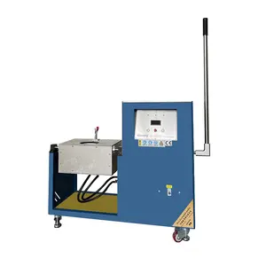 Jewelry Equipment Gold Melting Machine Manual Pouring Induction Melting Furnace for Gold