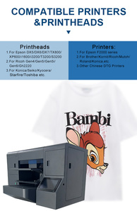 Goosam Cmyk + W nước dựa trên in ấn kỹ thuật số dệt DTG mực cho <span class=keywords><strong>anajet</strong></span> điện <span class=keywords><strong>MP10</strong></span>/mp10i DTG máy in - Product Image 6