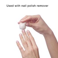 100% pur coton biologique bobine beauté ruban boules chaîne laine pour ongles cheveux manucure Salon qualité coton laine-coton ongles