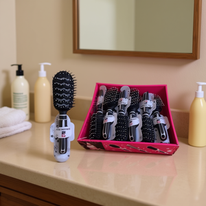 MNJ Hair Brush Set 12Pcs With Bristles For Styling And Detangling - Product Image 2