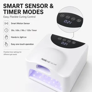 เครื่องอบเล็บ Nailpop 48W แบบ Dual Mode UV LED พร้อมหลอด LED 57+12 ดวง อบได้ทั้งมือและนิ้วหัวแม่มือ  365+405 นาโนเมตร พร้อมเซ็นเซอร์อัตโนมัติ สำหรับทำเล็บเจล - Product Image 3