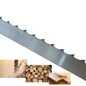 2023 HOT Various High Quality Tips Wood Cutting Band Saw Blade for plywood logs timber factory