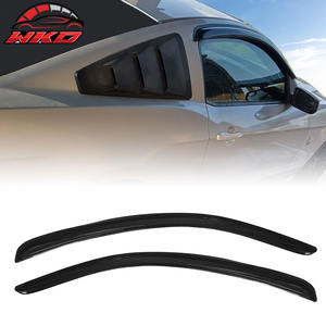 Viseras Acrílicas para Ventanas de Ford Mustang 10-14 Coupé, Protección Solar y Contra la Lluvia, Deflectores para Ventanas Laterales de Puerta de Coche - Product Image 1