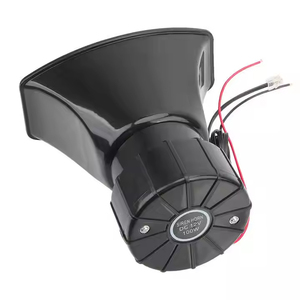 DC 12V 100W Waterdichte Enkelvoudige Spoel Hoge Gevoeligheid 3-Tonen <span class=keywords><strong>Alarm</strong></span> met Opname - Motorfiets & Voertuig Veiligheidswaarschuwingsluidspreker - Product Image 4