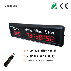 Goakgaan นาฬิกาติดผนังจับเวลา LED 999 days23hours59minutes59seconds นับถอยหลังวันดิจิตอล - Product Image 4