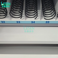 Distributeur automatique de snacks et de boissons de haute qualité pour les boissons gazeuses, acceptant les paiements en espèces, en pièces et par carte