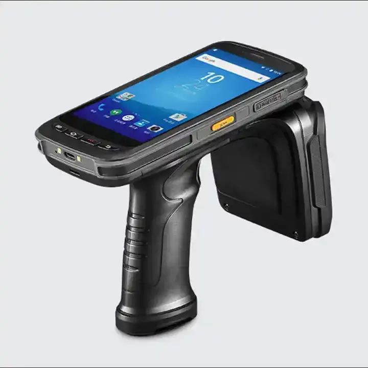 Tragbarer C72-RFID-Scanner Handheld-RFID-Leser Android Wireless UHF-Handheld-RFID-Lesegerät mit großer Reichweite für Inventar