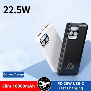 PD 22.5w Fast ชาร์จ Power Bank 10000mah แบตเตอรี่โทรศัพท์เครื่องชาร์จจอแสดงผลดิจิตอลแบบพกพา USB-C 20000mah Power Bank - Product Image 2