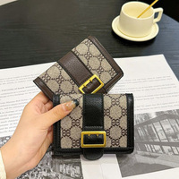 Dompet Kartu Kredit Grosir Langsung Pabrik, Dompet Kulit Vintage untuk Wanita, Dompet Desainer Wanita