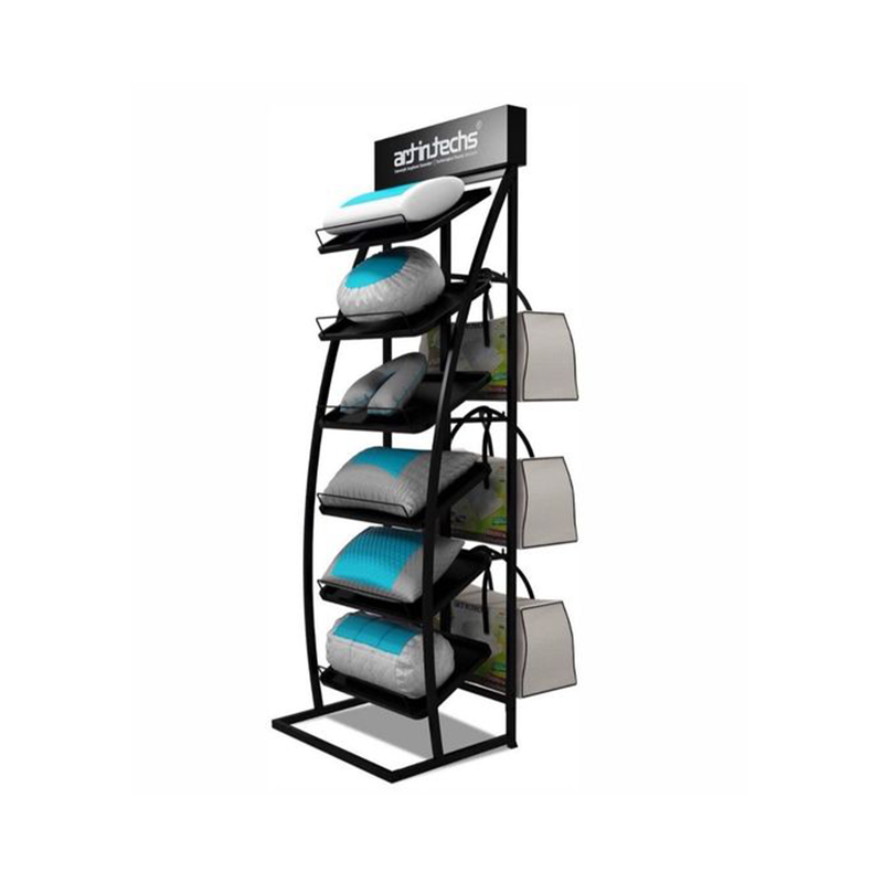 Apache Factory Customized Metal Pillow Display Racks for Supermarkets — view 4