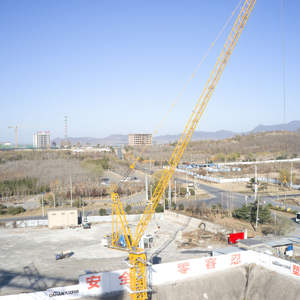 Grúa Torre de Brazo Articulado DAHAN de 6 Toneladas CTL110-4015 en Oferta, Pluma de 40 m, Altura Máxima de 102 m, con Caja de Cambios, Motorreductor y Componentes Principales del Motor - Product Image 3