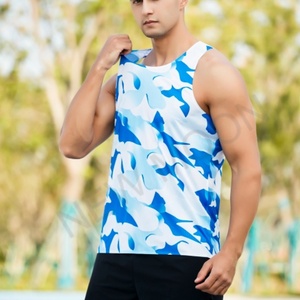 Chaleco Deportivo Transpirable de Secado Rápido para Hombre, Personalizado con Impresión por Sublimación de Alta Calidad para Maratón - Product Image 3