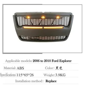 Grille de calandre avant StarNav pour voiture, compatible avec les modèles 2006-2010, garniture de protection de radiateur, kit de modification de carrosserie, pièces automobiles extérieures - Product Image 1