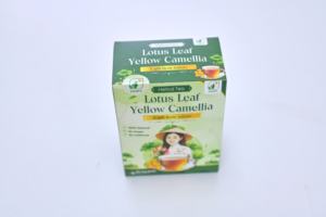 Mezcla de Té de Hierbas de Camelia Amarilla y Hoja de Loto, Premium, 2G, Sin Azúcar, 100% Natural, Apoyo para la Salud, Marca NMPT, Orgánico, Vietnam - Product Image 5