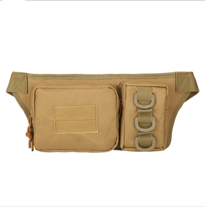 กระเป๋าคาดเอวสำหรับกีฬากลางแจ้ง DFWB09 3PTactical ผลิตจากผ้าออกซ์ฟอร์ดกันน้ำความหนาแน่นสูง 800D ทนทาน มี 2 ช่อง ช่องด้านในมีซิป 1 ช่อง - Product Image 1