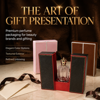Boîte à parfum carrée personnalisée de haute qualité, fabriquée en papier recyclé, adaptée aux cosmétiques et parfums à base d'huile