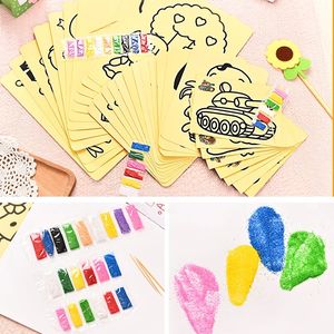 <span class=keywords><strong>Pittura</strong></span> a sabbia per bambini disegno fai-da-te colore sabbia arte - Product Image 2