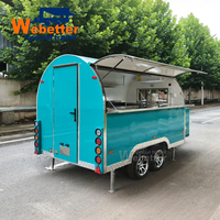 Webetter Street Mobile Beer Juice Drink Bar Restaurant Trailer Gelato Donut Hotdog Bakery Cart Crepe Taco Kebab Snack Food Truck