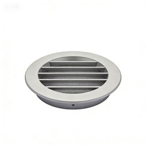 Grille d'aération ronde en métal à installation facile avec maille <span class=keywords><strong>de</strong></span> protection pour ventilateurs <span class=keywords><strong>de</strong></span> salle <span class=keywords><strong>de</strong></span> bain et sèche-<span class=keywords><strong>linge</strong></span> - Product Image 2