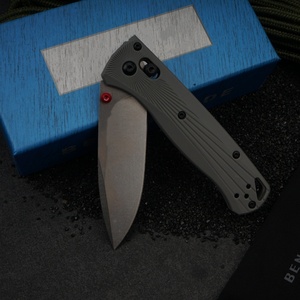 Couteau pliant Tredknix BM 535 S30V en acier inoxydable à pointe de lance à bord plat, manche en fibre de nylon, bouton de pouce, EDC, chasse en extérieur, OEM - Product Image 4