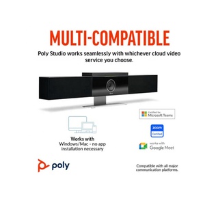 Nuevo en Stock: Sistema de Videoconferencia Poly USB 4K con Cámara Polycom y Certificado de Origen - Product Image 2