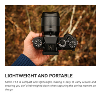 TTArtisan Standart Odaklama 65mm F1.8 Metal Kamera Lensi E Mount Fujifilm XS10/XS20/X-H2s/XT5/XT30 için A6000/Zve10/A6700/