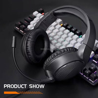 Headphone Studio Kualitas Premium dengan Mikrofon untuk Penggunaan Penerbangan dan Gaming, Set Kelas untuk Earphone Ponsel