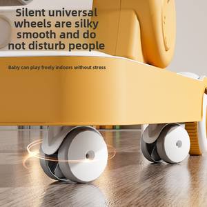 남성 여성을위한 음악 플라스틱 프레임이있는 다기능 안티 올렉 안티 롤 베이비 워커 조기 교육 장난감 자동차 - Product Image 6