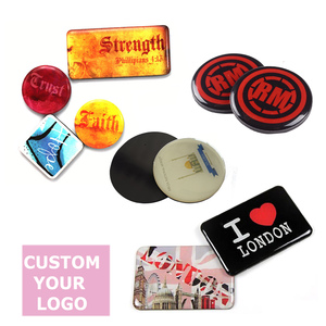 Fábrica personalizada al por mayor gota de plástico redondo sublimación foto impresa pegatina magnética imán de nevera mediano imágenes Souvenirrs - Product Image 1